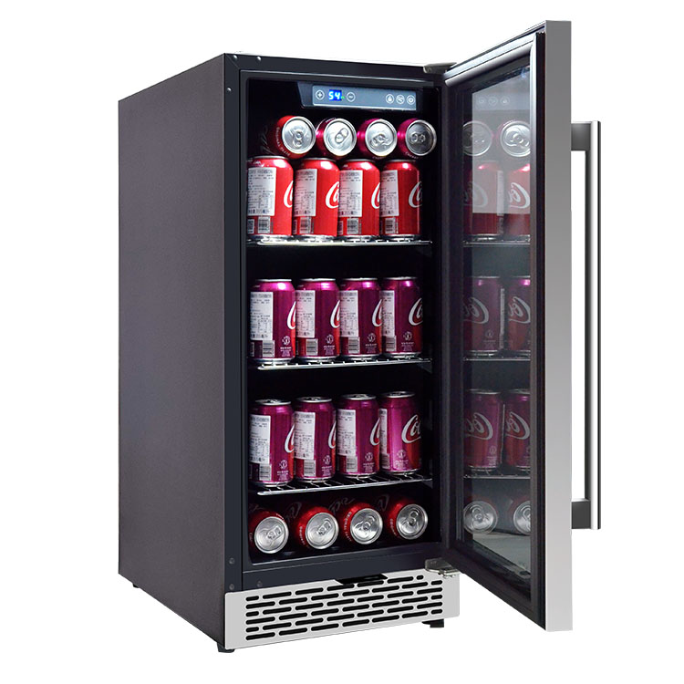 Wine Beer Dual Zone - Oem Small Drink Bar Fridge Custom