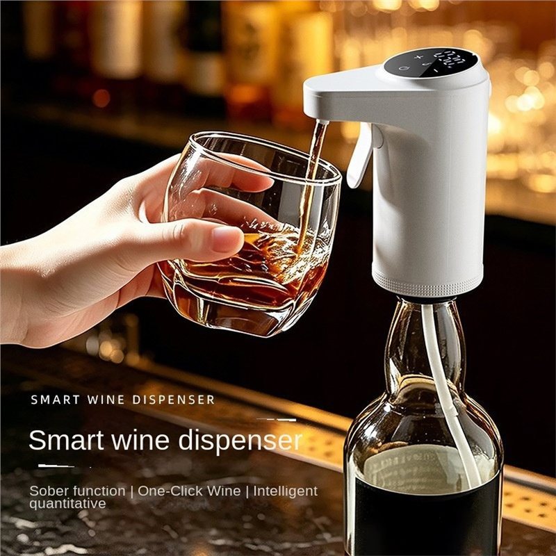Wine Aerator Pour - [HOT!A34R】 Electric Wine Dispenser With Aerator,