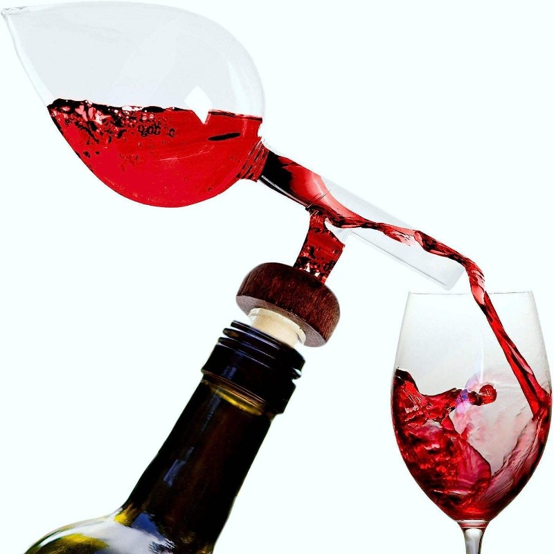 Red Wine Bottle Pouring Device - Wine Aerator Pour ulasan dan harga