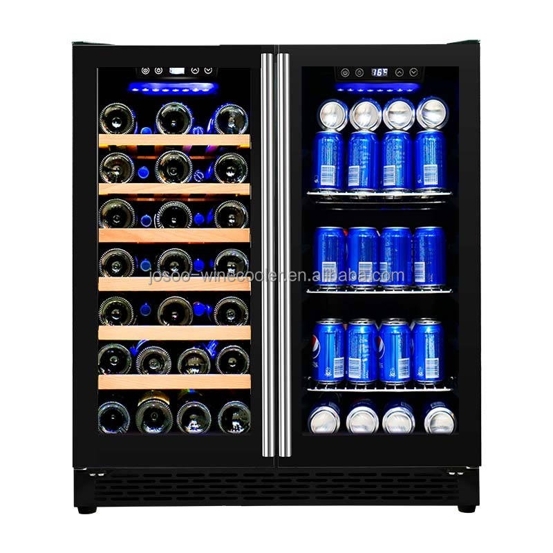 Airo 120V 66 Bottles Wine and  - Wine Beer Dual Zone ulasan dan harga