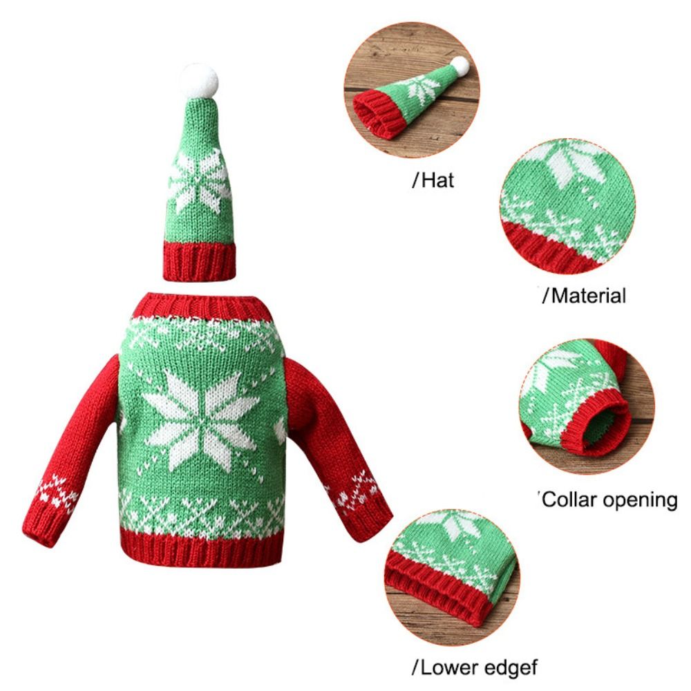Elk Wine Bottle Cover Reusable - Wine Beer Hat ulasan dan harga