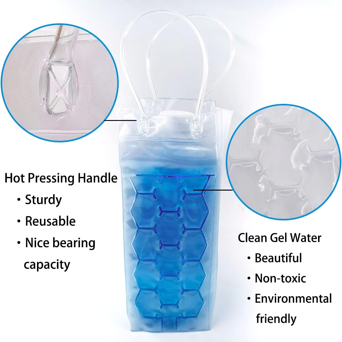 Ice Wine Bag Holder Champagne  - Whisky Beer And Wine ulasan dan harga