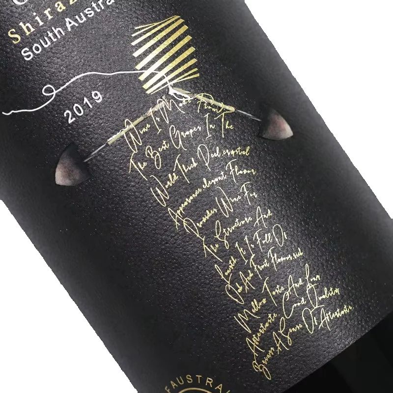 Custom Logo Wine Label Sticker - Whisky Beer And Wine ulasan dan harga