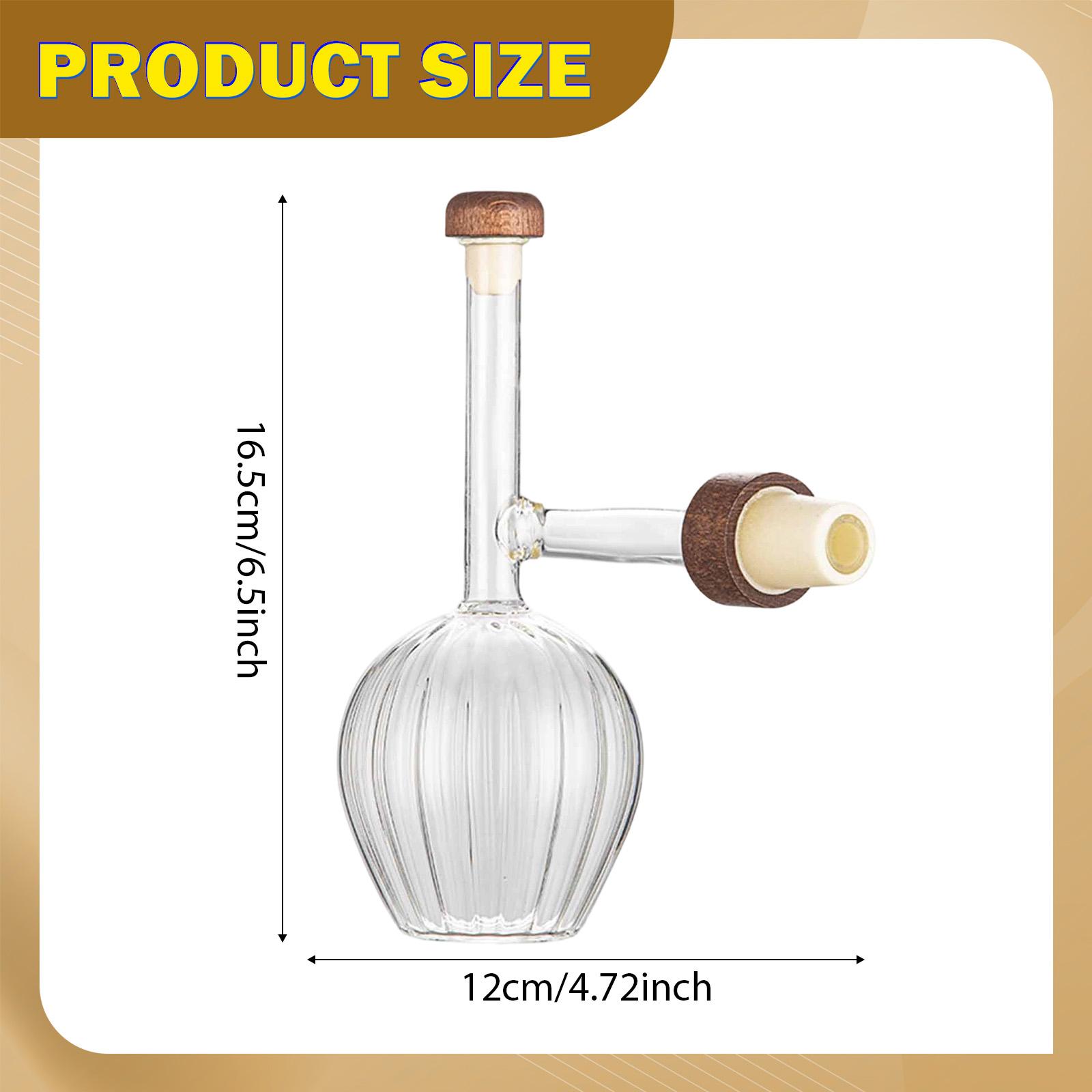 Modern Transparent Red Decante - Wine Aerator Pour ulasan dan harga