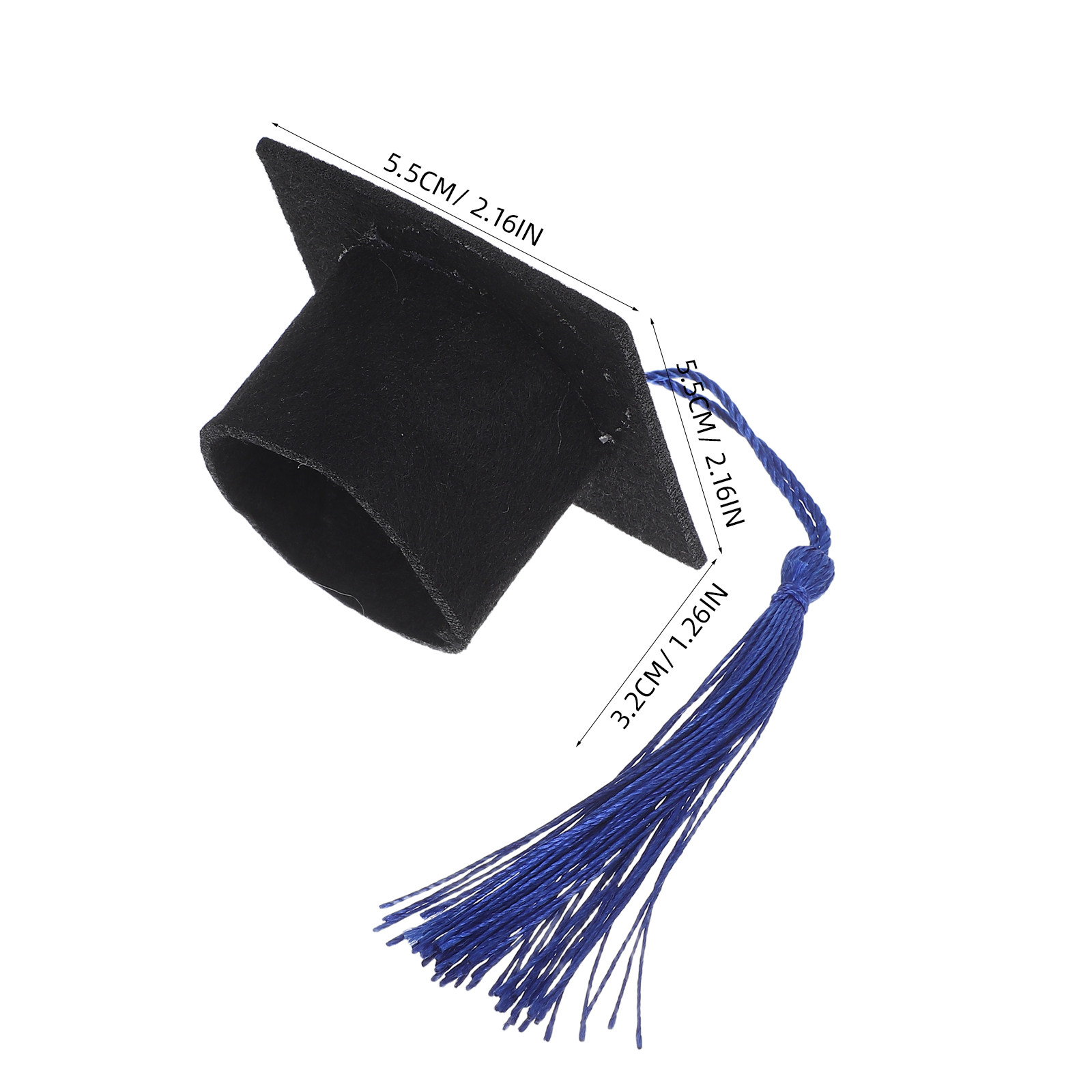 6Pcs Mini Doctoral Hat Wine Bo - Wine Beer Hat ulasan dan harga