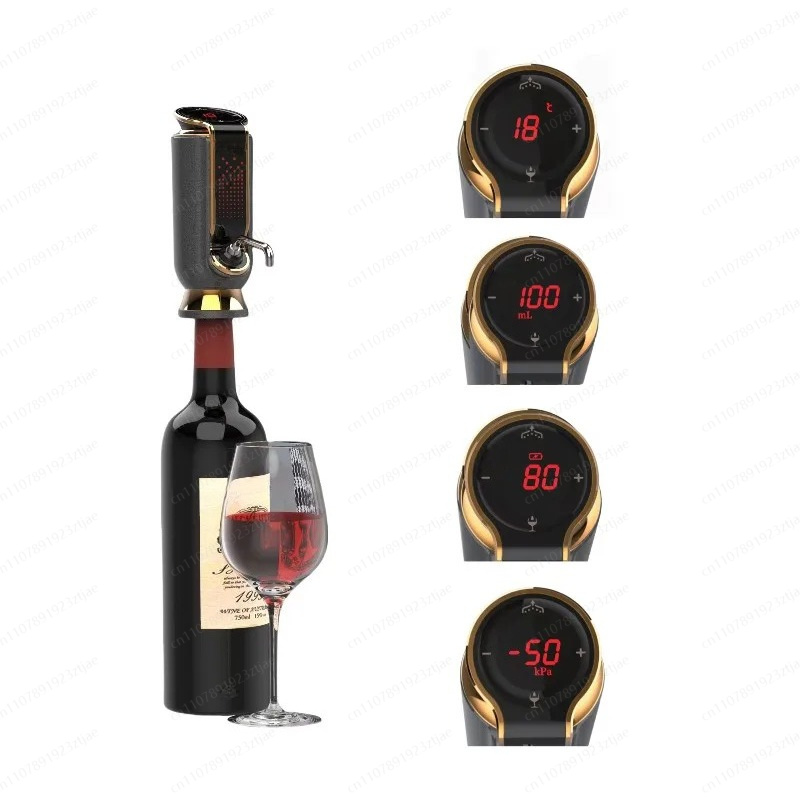 Automatic Electric Liquor Disp - Wine Aerator Pour ulasan dan harga