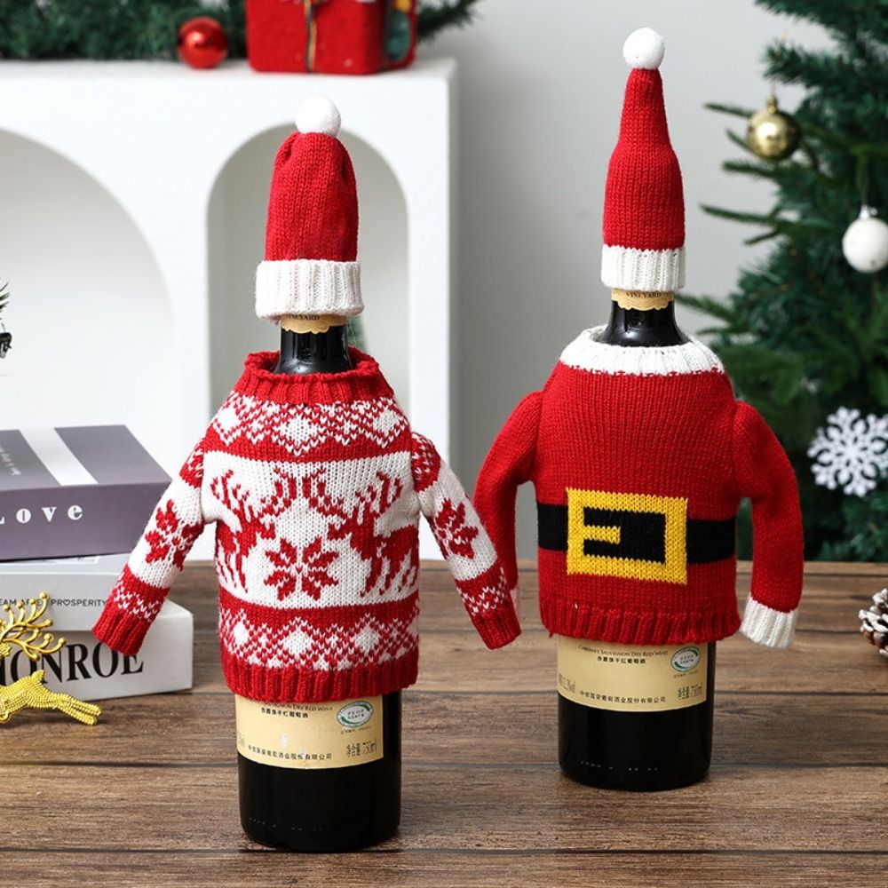 Elk Wine Bottle Cover Reusable - Wine Beer Hat ulasan dan harga