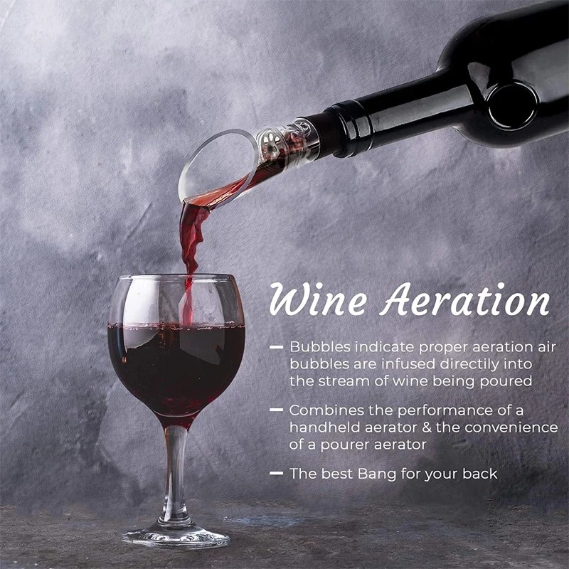 Wine Aerator Acrylic Bottle St - Wine Aerator Pour ulasan dan harga