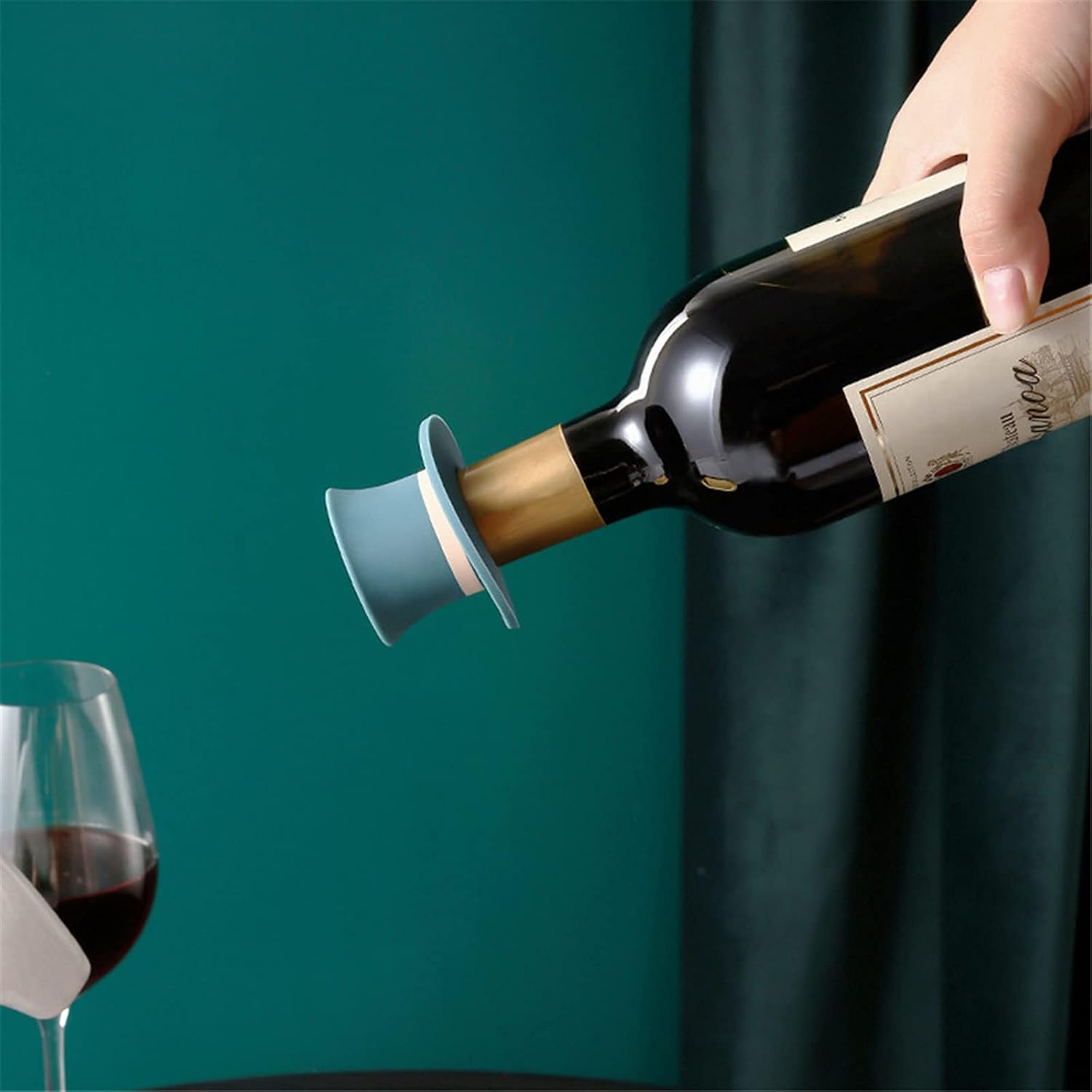 Magic Hat Silicone Wine Bottle - Wine Beer Hat ulasan dan harga
