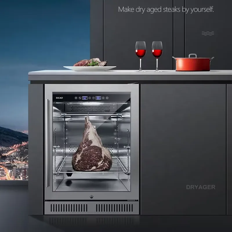 Under Counter Dry Age Fridge W - Wine Beer Dual Zone ulasan dan harga