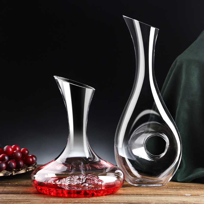 Crystal Glass Wine Decanter Lu - Wine Aerator Pour ulasan dan harga