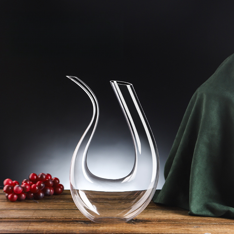Crystal Glass Wine Decanter Lu - Wine Aerator Pour ulasan dan harga