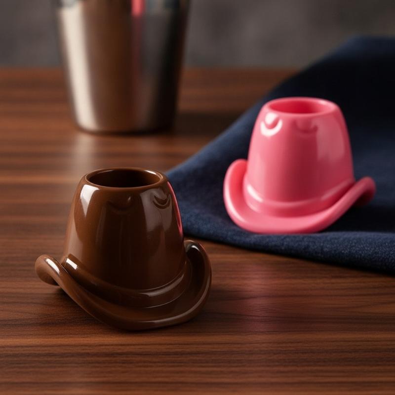 Unbreakable Cowboy Hat Shaped  - Wine Beer Hat ulasan dan harga
